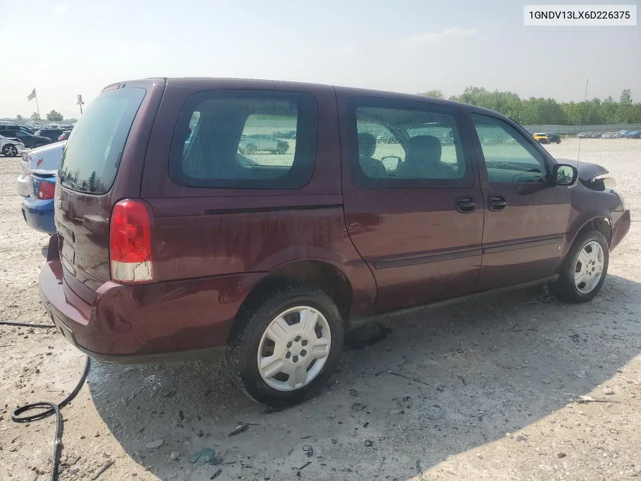 2006 Chevrolet Uplander VIN: 1GNDV13LX6D226375 Lot: 58966035
