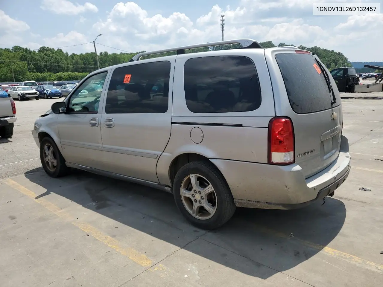 2006 Chevrolet Uplander Lt VIN: 1GNDV13L26D132457 Lot: 59533825