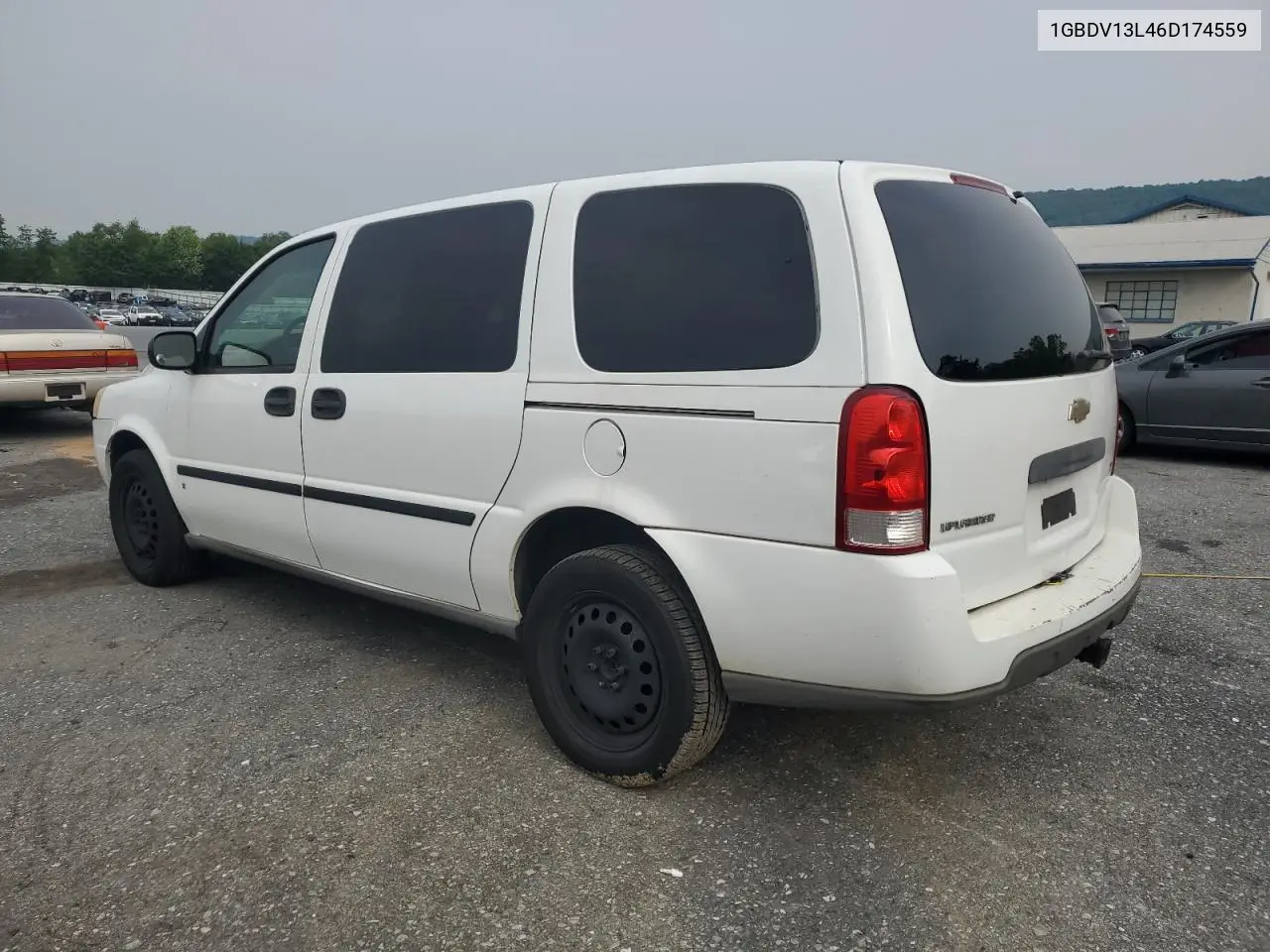 2006 Chevrolet Uplander Incomplete VIN: 1GBDV13L46D174559 Lot: 59566385