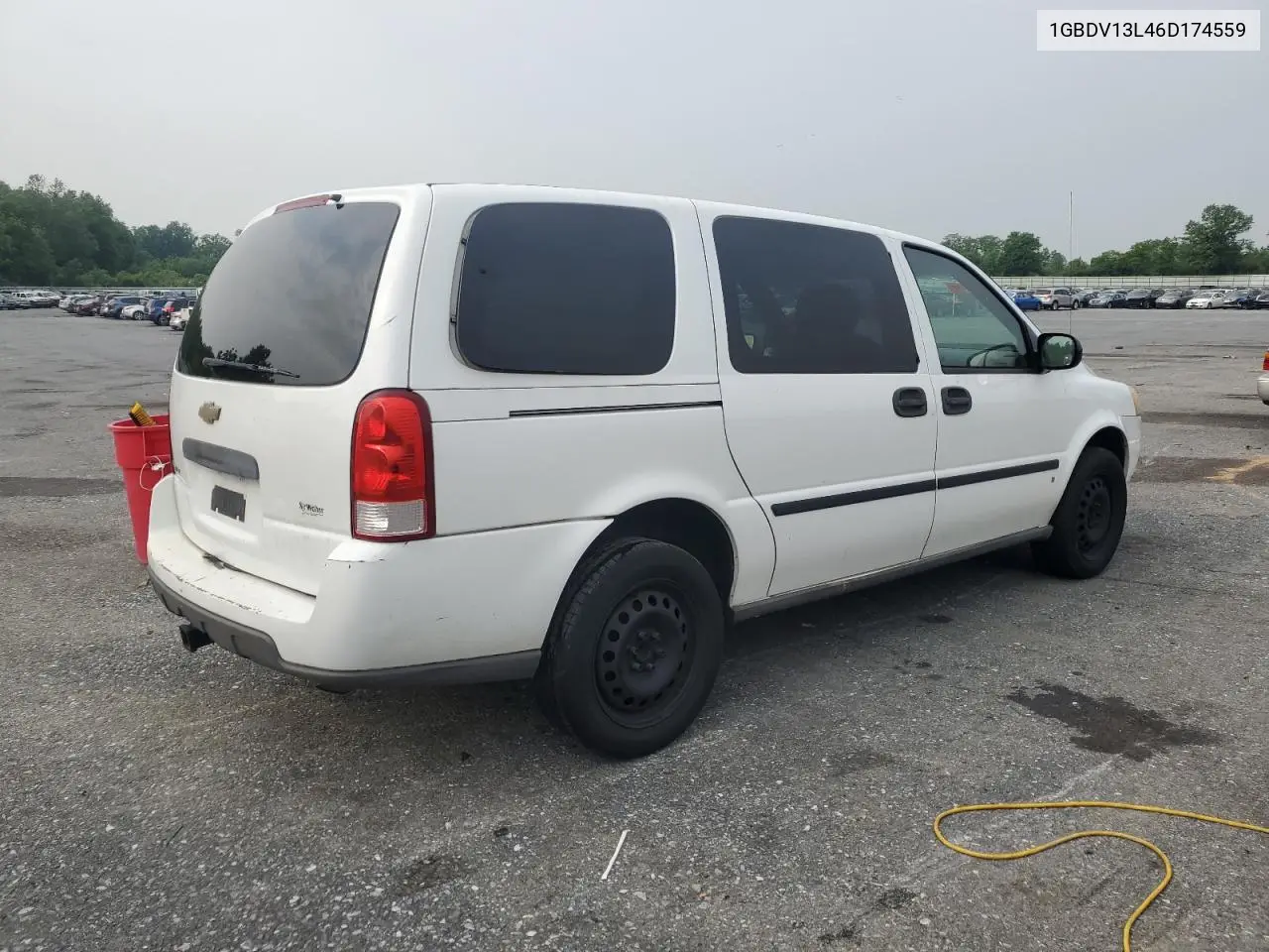 2006 Chevrolet Uplander Incomplete VIN: 1GBDV13L46D174559 Lot: 59566385