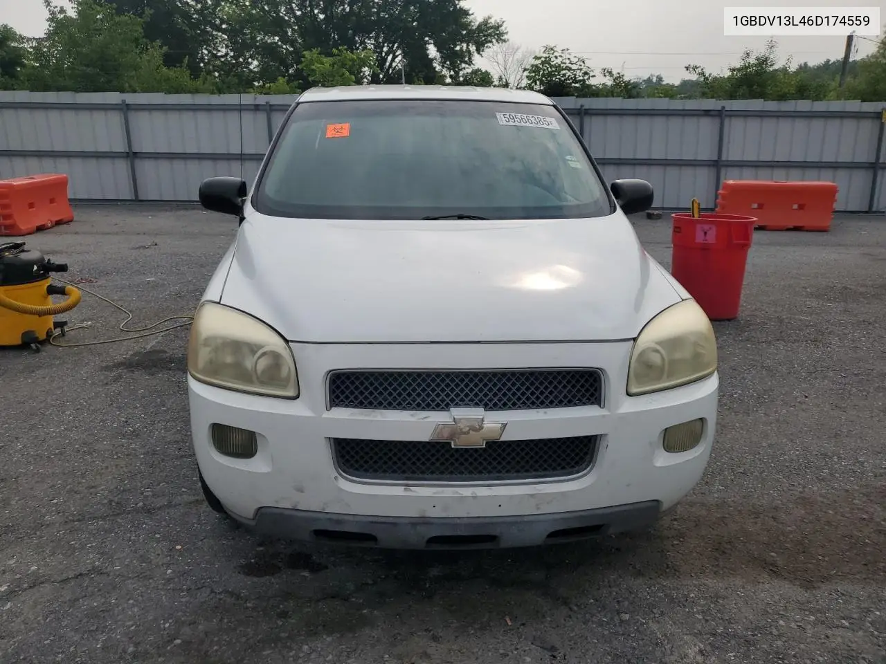 2006 Chevrolet Uplander Incomplete VIN: 1GBDV13L46D174559 Lot: 59566385
