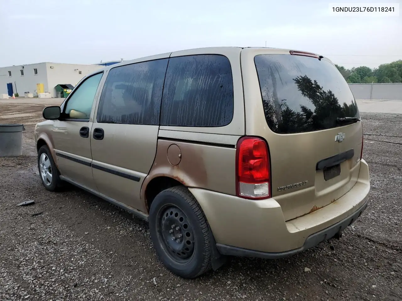 2006 Chevrolet Uplander Ls VIN: 1GNDU23L76D118241 Lot: 59869425