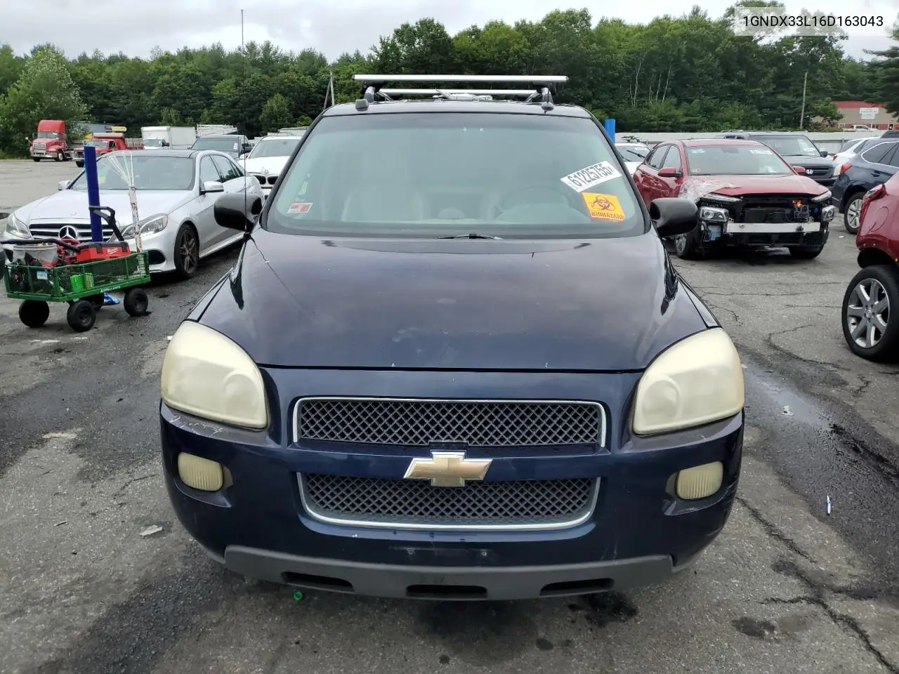 2006 Chevrolet Uplander Lt VIN: 1GNDX33L16D163043 Lot: 61225755