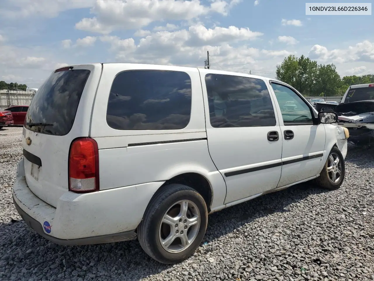 2006 Chevrolet Uplander Ls VIN: 1GNDV23L66D226346 Lot: 61463535