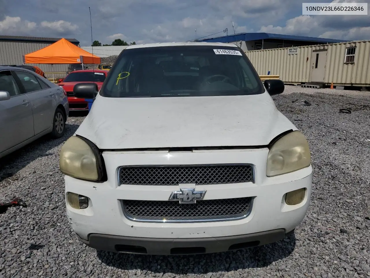2006 Chevrolet Uplander Ls VIN: 1GNDV23L66D226346 Lot: 61463535
