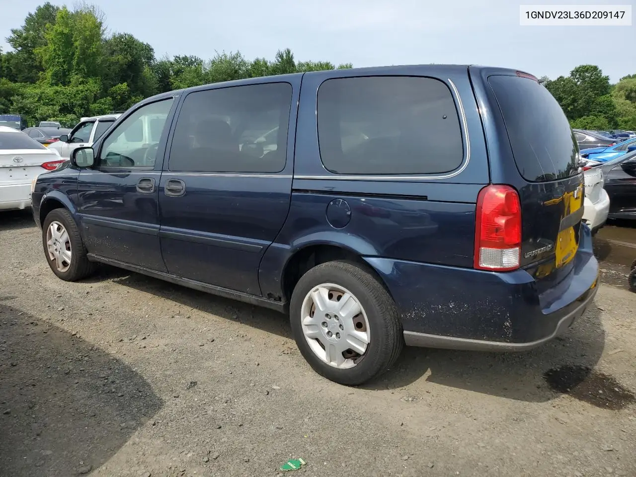 2006 Chevrolet Uplander Ls VIN: 1GNDV23L36D209147 Lot: 63385615