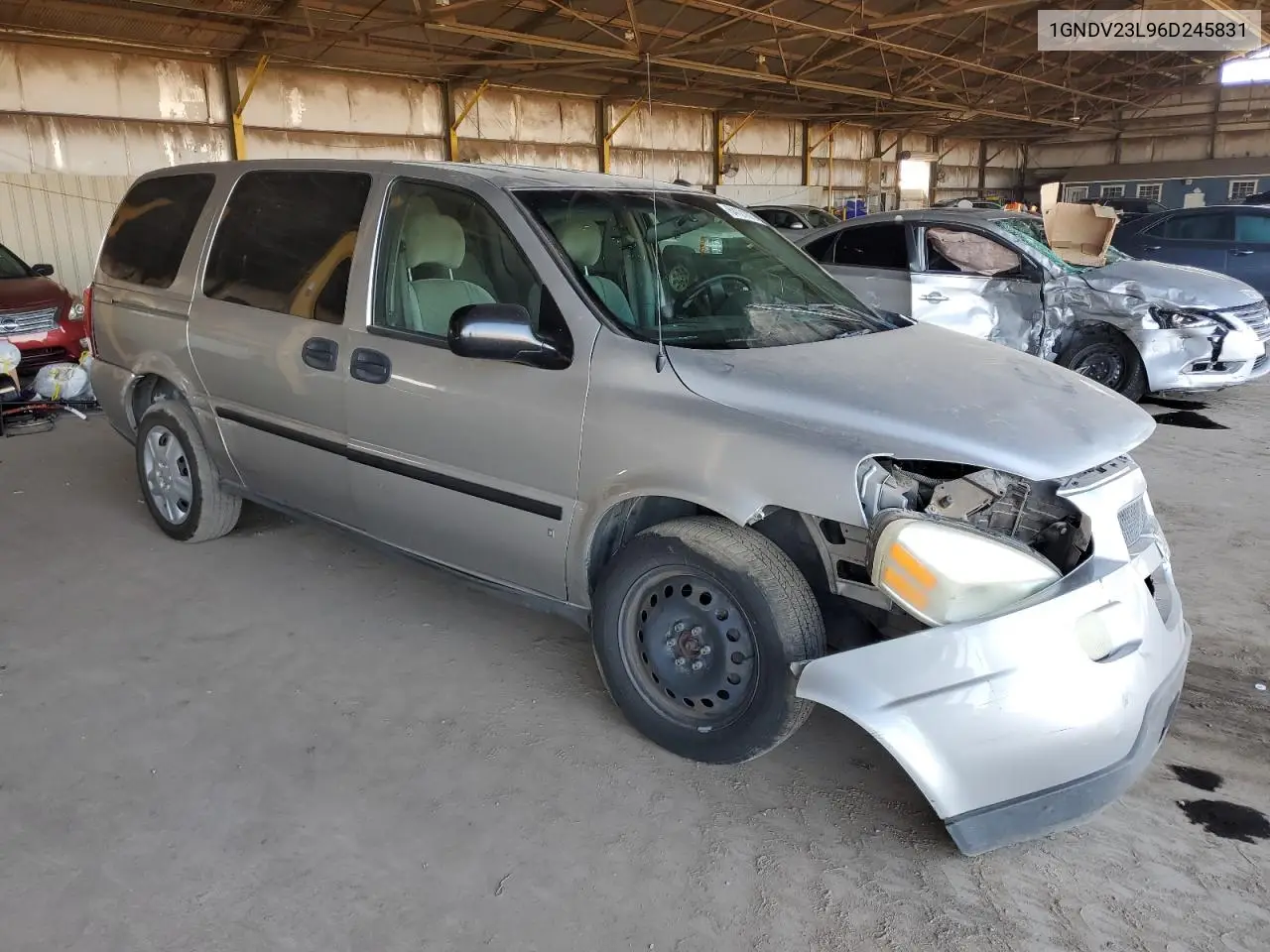 2006 Chevrolet Uplander Ls VIN: 1GNDV23L96D245831 Lot: 64121075