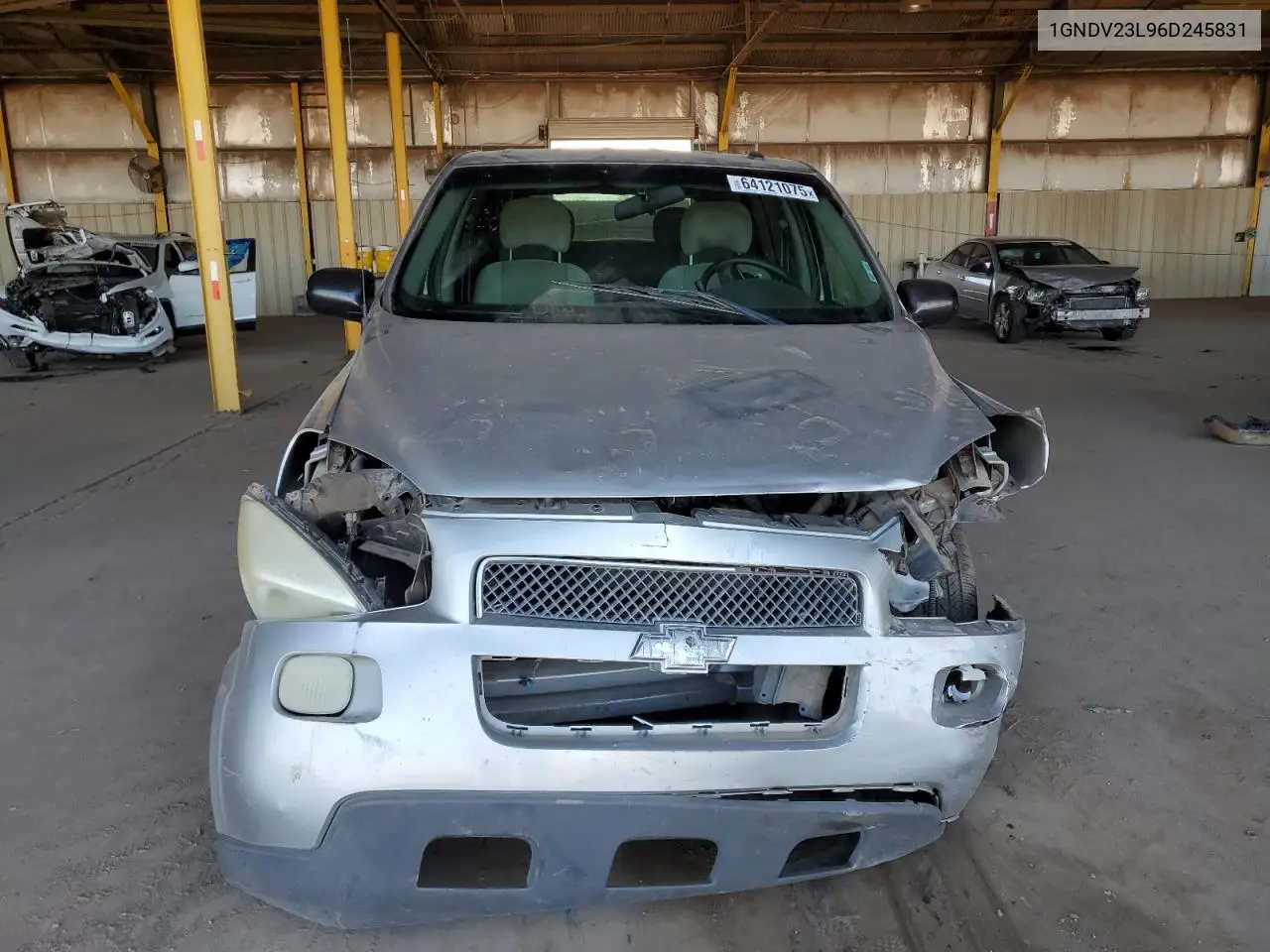 2006 Chevrolet Uplander Ls VIN: 1GNDV23L96D245831 Lot: 64121075