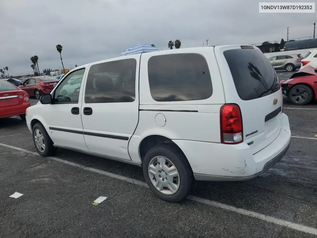 2007 Chevrolet Uplander VIN: 1GNDV13W87D192352 Lot: 43649165