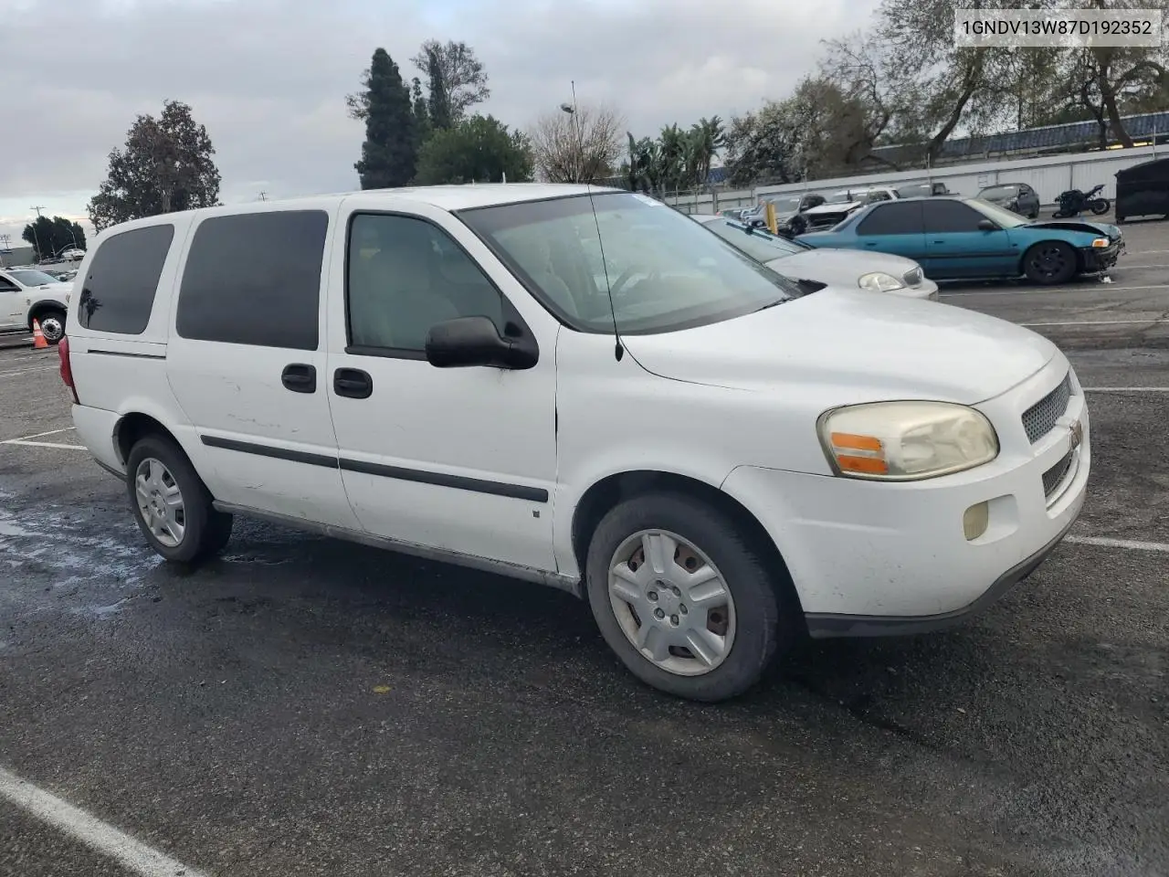 2007 Chevrolet Uplander VIN: 1GNDV13W87D192352 Lot: 43649165