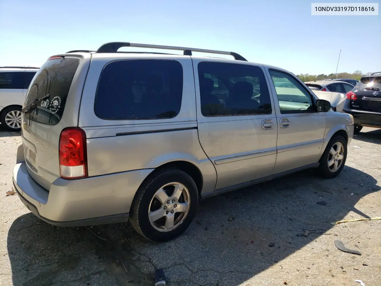 2007 Chevrolet Uplander Lt VIN: 1GNDV33197D118616 Lot: 50205805