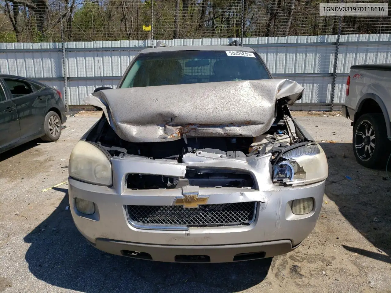 2007 Chevrolet Uplander Lt VIN: 1GNDV33197D118616 Lot: 50205805