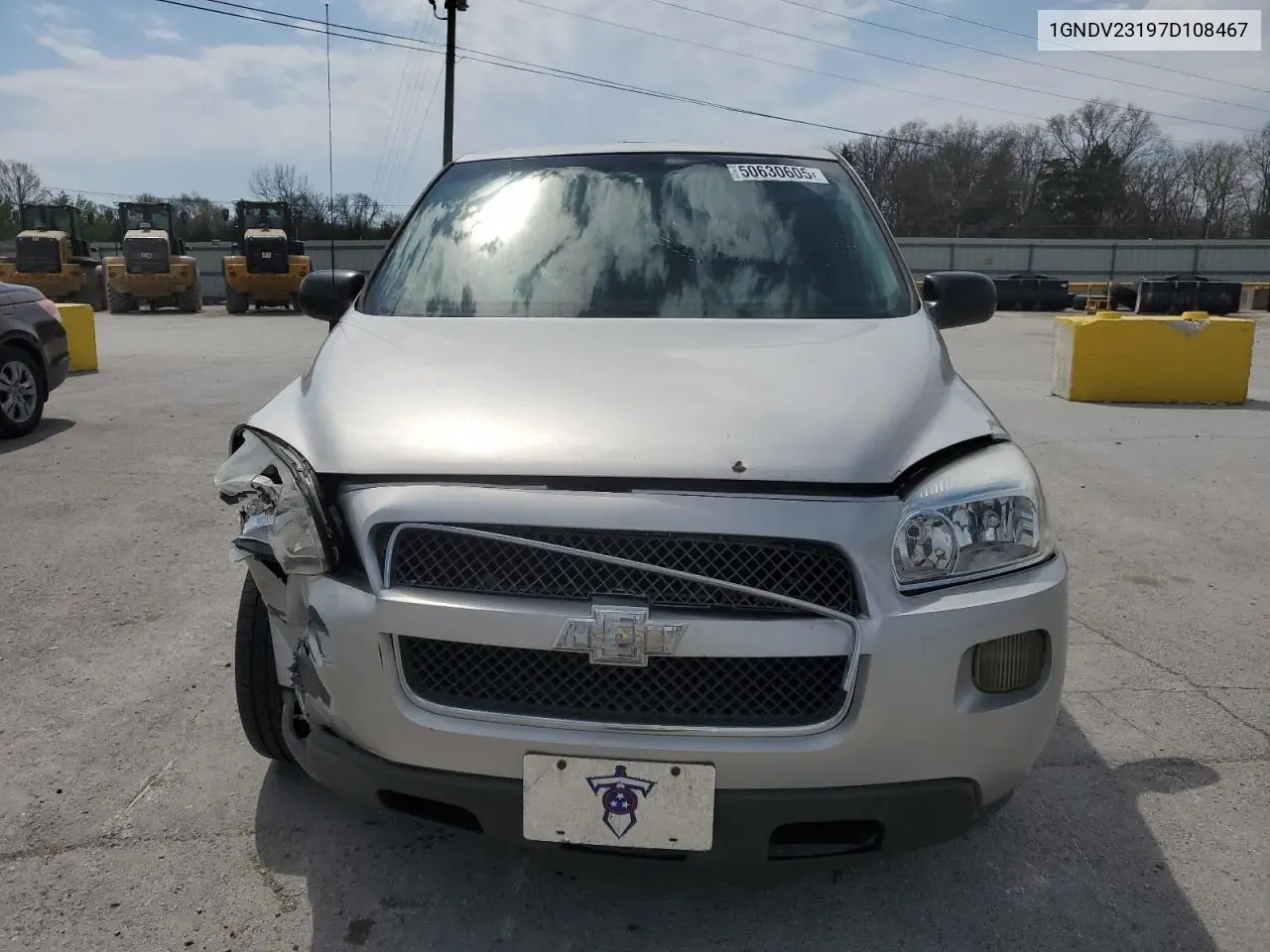 2007 Chevrolet Uplander Ls VIN: 1GNDV23197D108467 Lot: 50630605