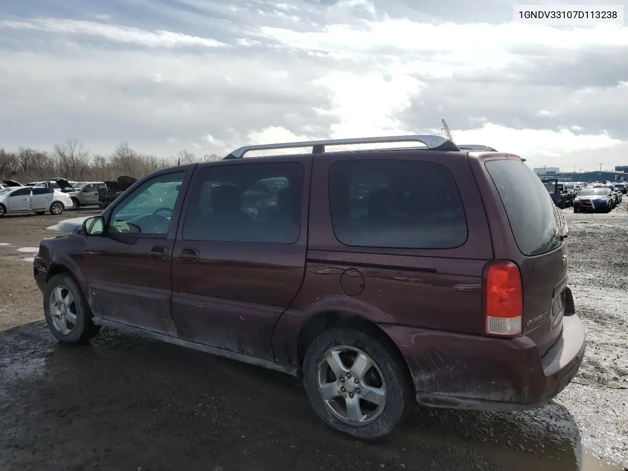 2007 Chevrolet Uplander Lt VIN: 1GNDV33107D113238 Lot: 51501155