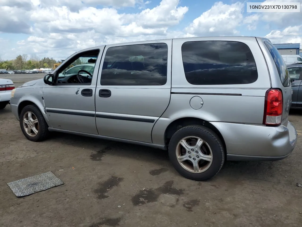 2007 Chevrolet Uplander Ls VIN: 1GNDV231X7D130798 Lot: 52353804