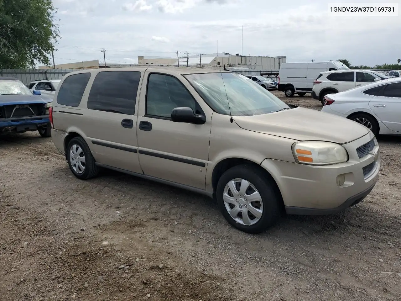 2007 Chevrolet Uplander Ls VIN: 1GNDV23W37D169731 Lot: 53702655
