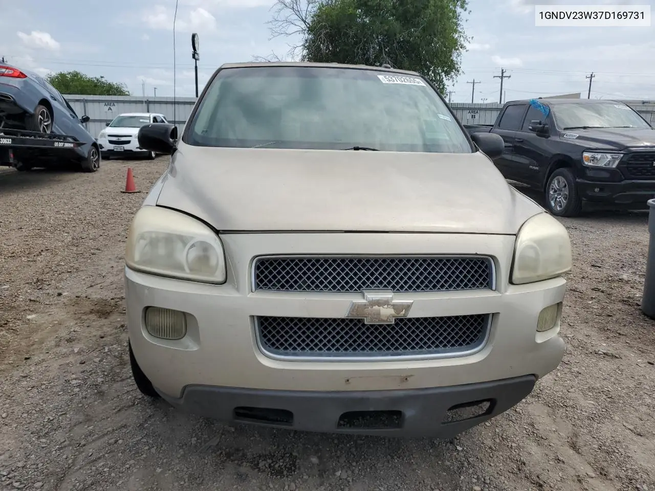 2007 Chevrolet Uplander Ls VIN: 1GNDV23W37D169731 Lot: 53702655