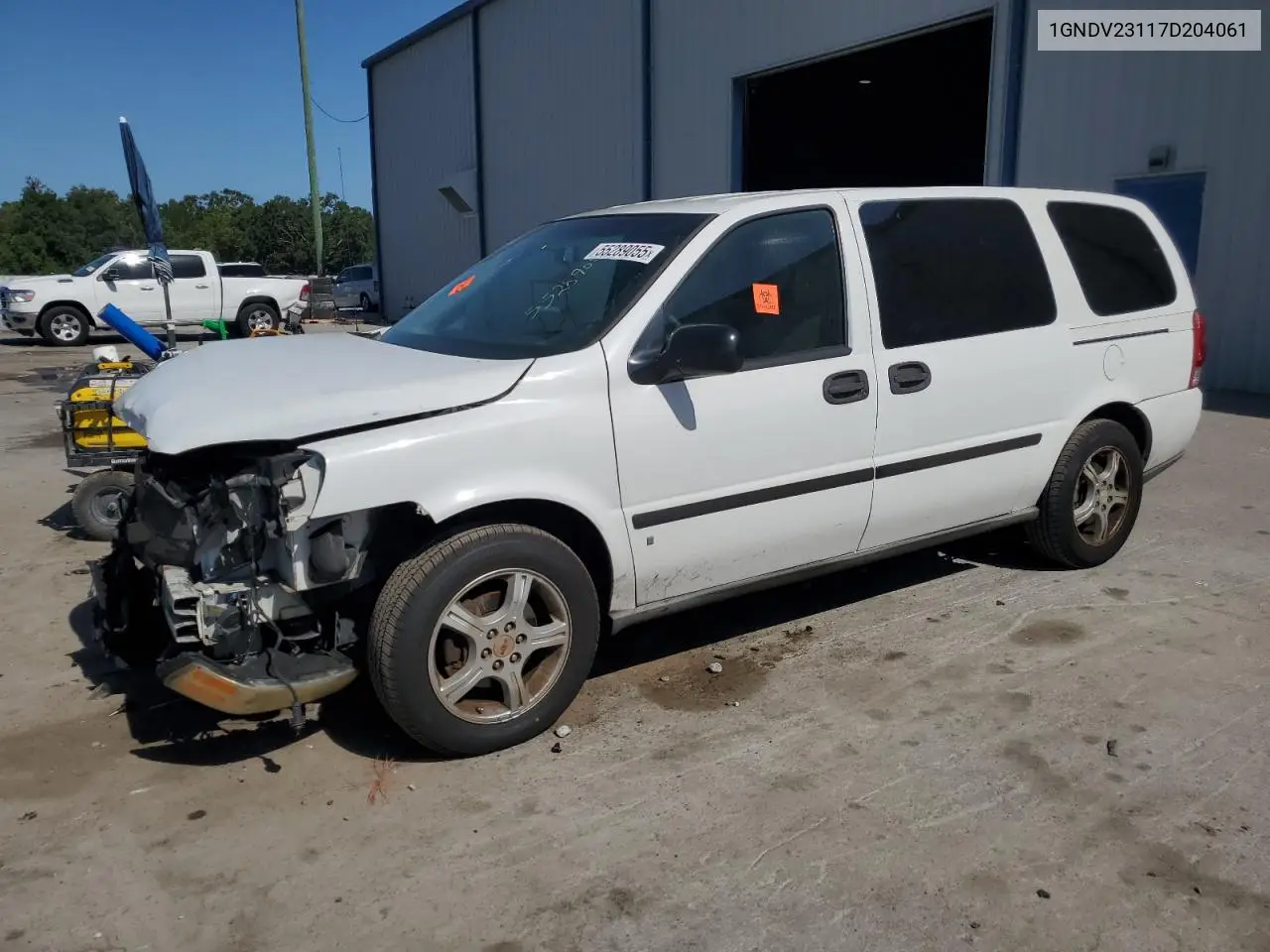 2007 Chevrolet Uplander Ls VIN: 1GNDV23117D204061 Lot: 55289055