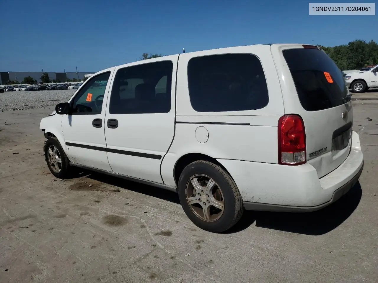 2007 Chevrolet Uplander Ls VIN: 1GNDV23117D204061 Lot: 55289055
