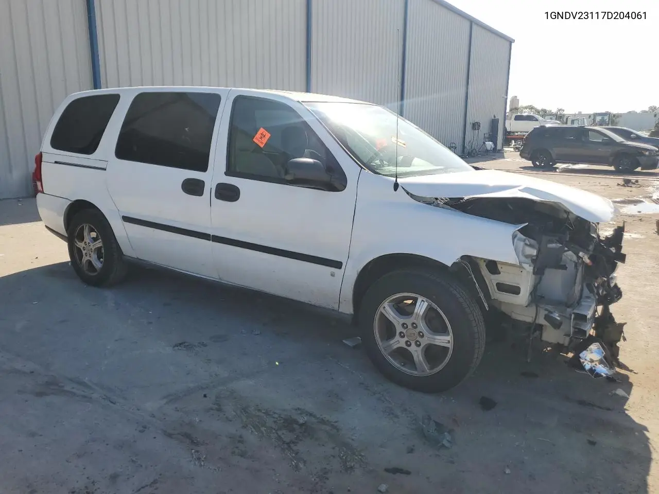 2007 Chevrolet Uplander Ls VIN: 1GNDV23117D204061 Lot: 55289055