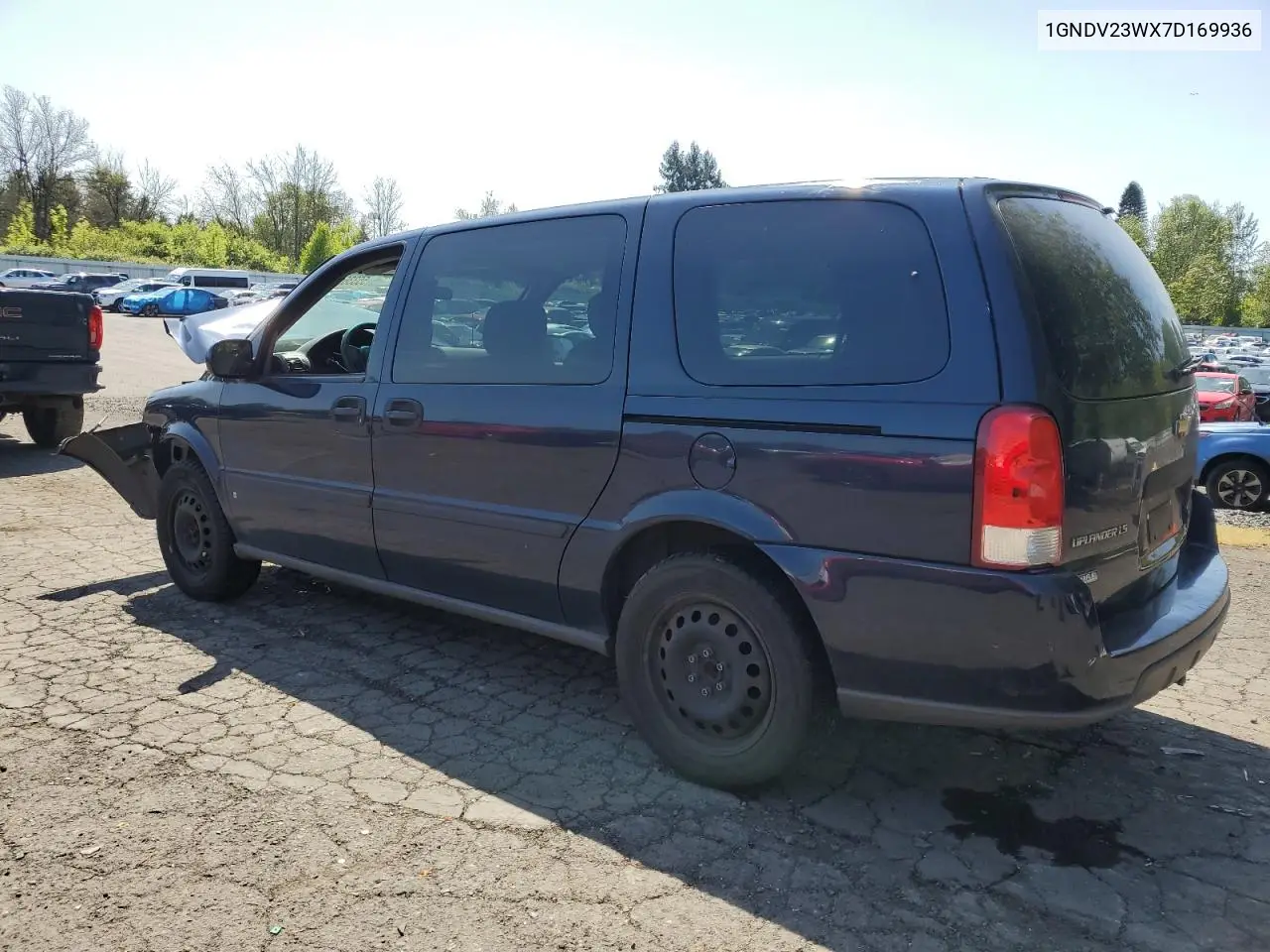 2007 Chevrolet Uplander Ls VIN: 1GNDV23WX7D169936 Lot: 55336925