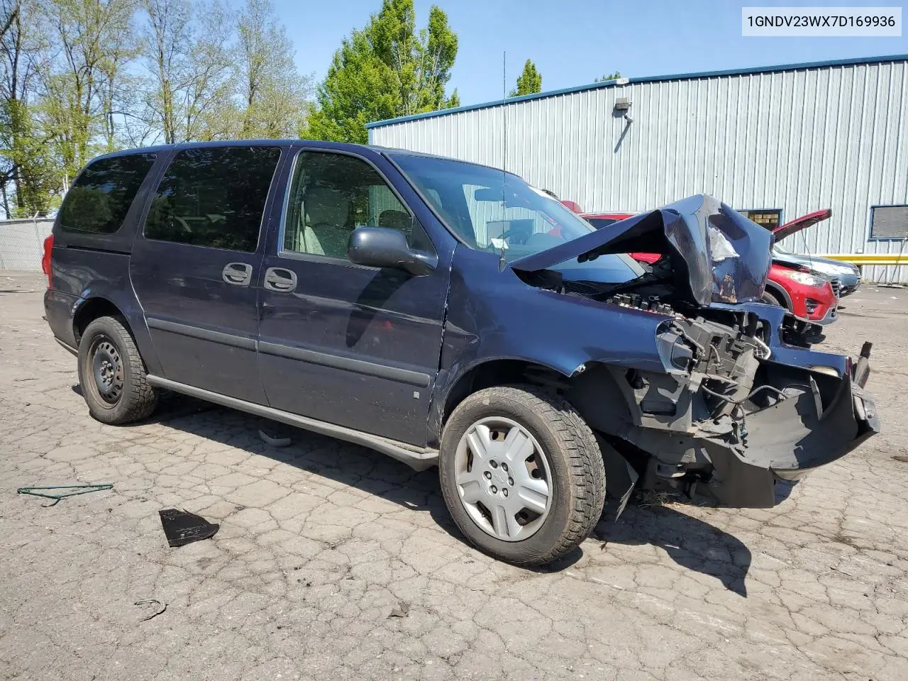 2007 Chevrolet Uplander Ls VIN: 1GNDV23WX7D169936 Lot: 55336925