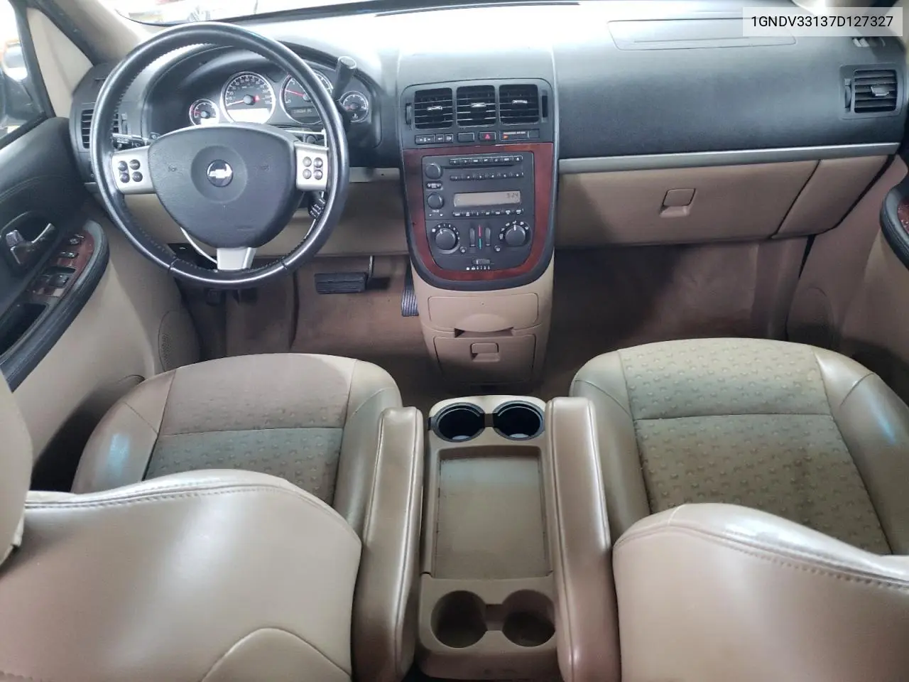 2007 Chevrolet Uplander Lt VIN: 1GNDV33137D127327 Lot: 58440135