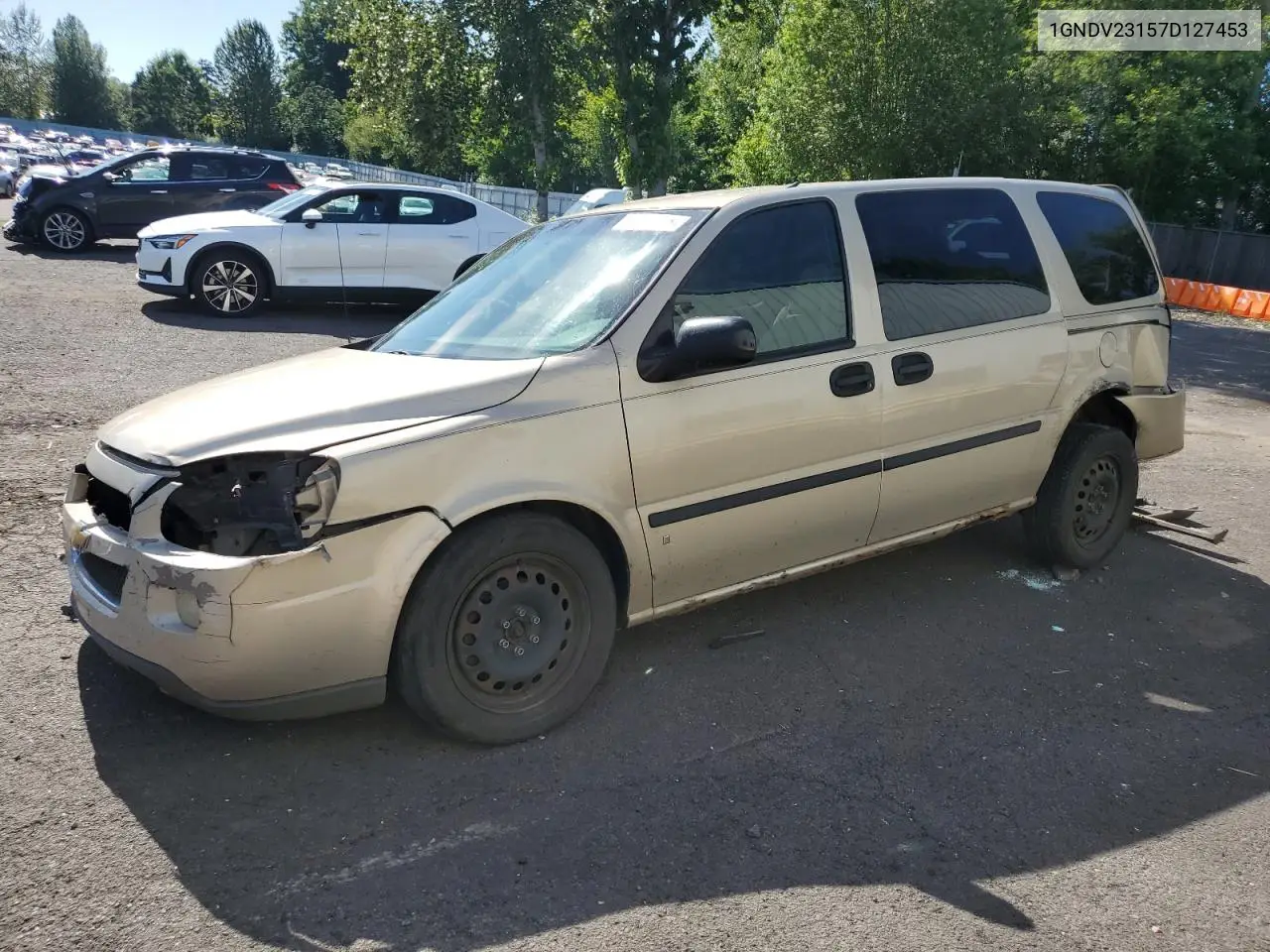 2007 Chevrolet Uplander Ls VIN: 1GNDV23157D127453 Lot: 58500595