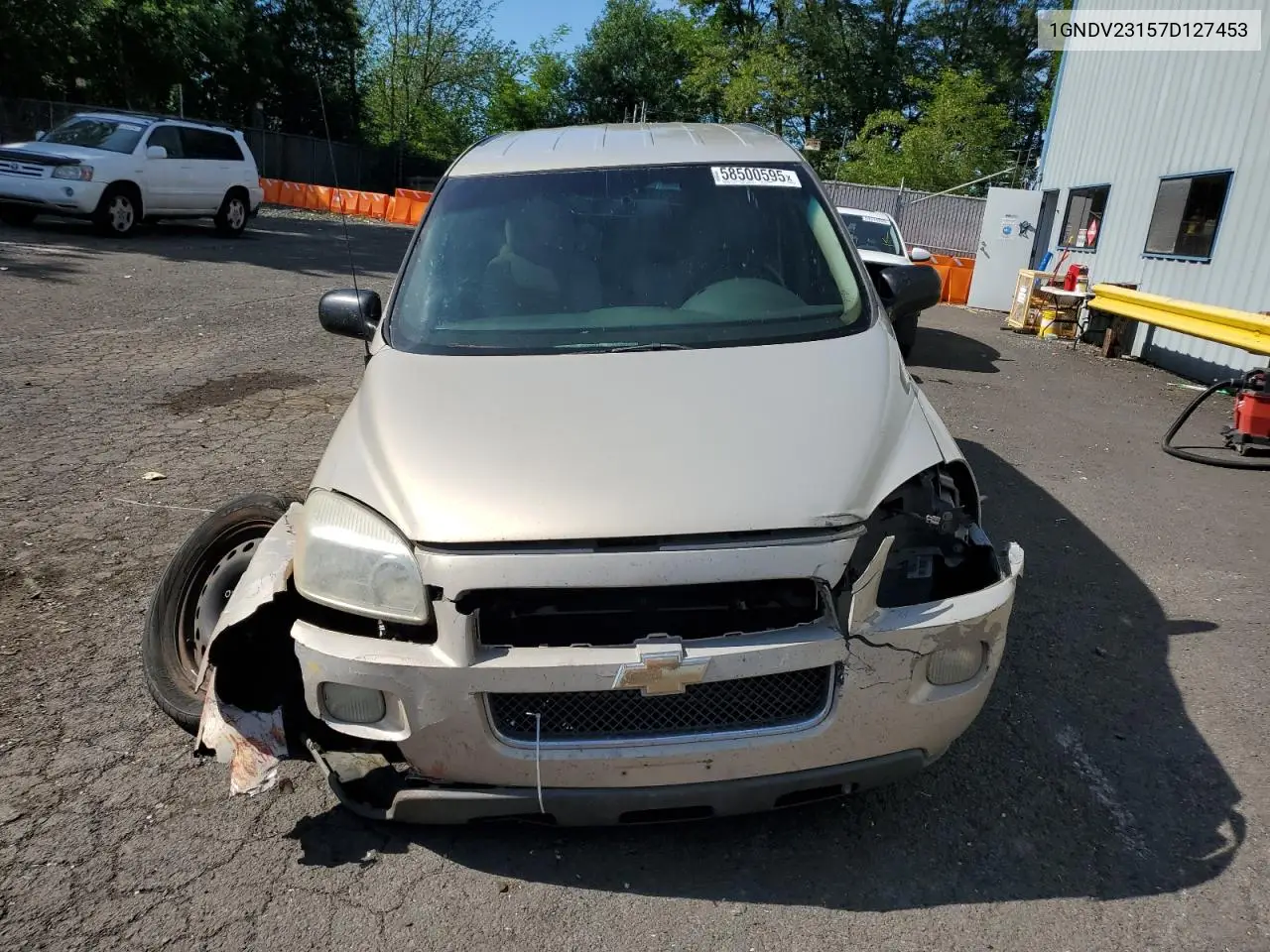 2007 Chevrolet Uplander Ls VIN: 1GNDV23157D127453 Lot: 58500595