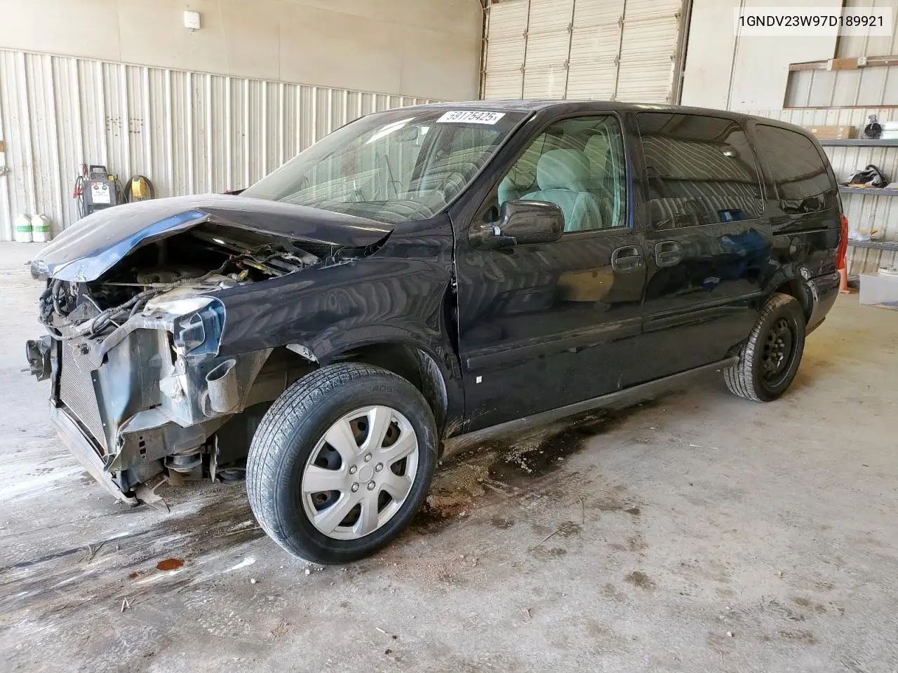 2007 Chevrolet Uplander Ls VIN: 1GNDV23W97D189921 Lot: 59175425