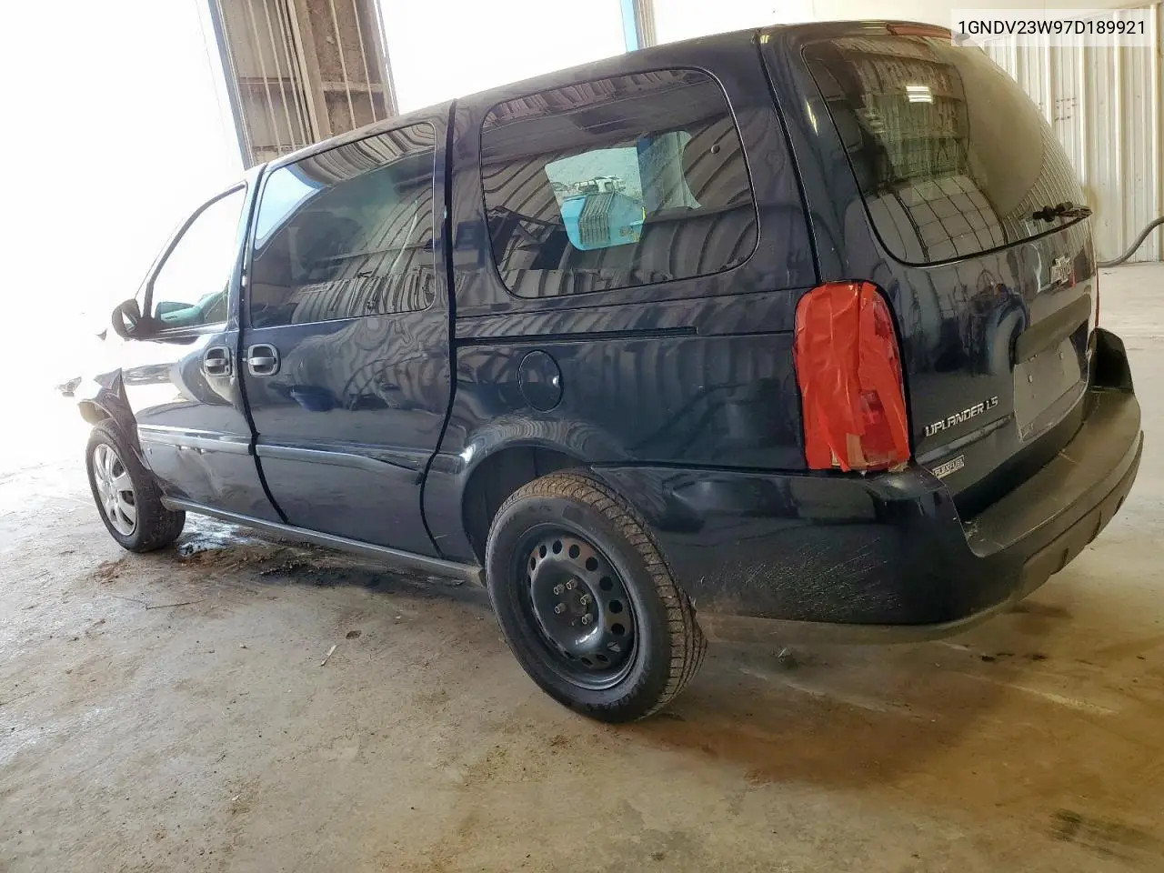 2007 Chevrolet Uplander Ls VIN: 1GNDV23W97D189921 Lot: 59175425
