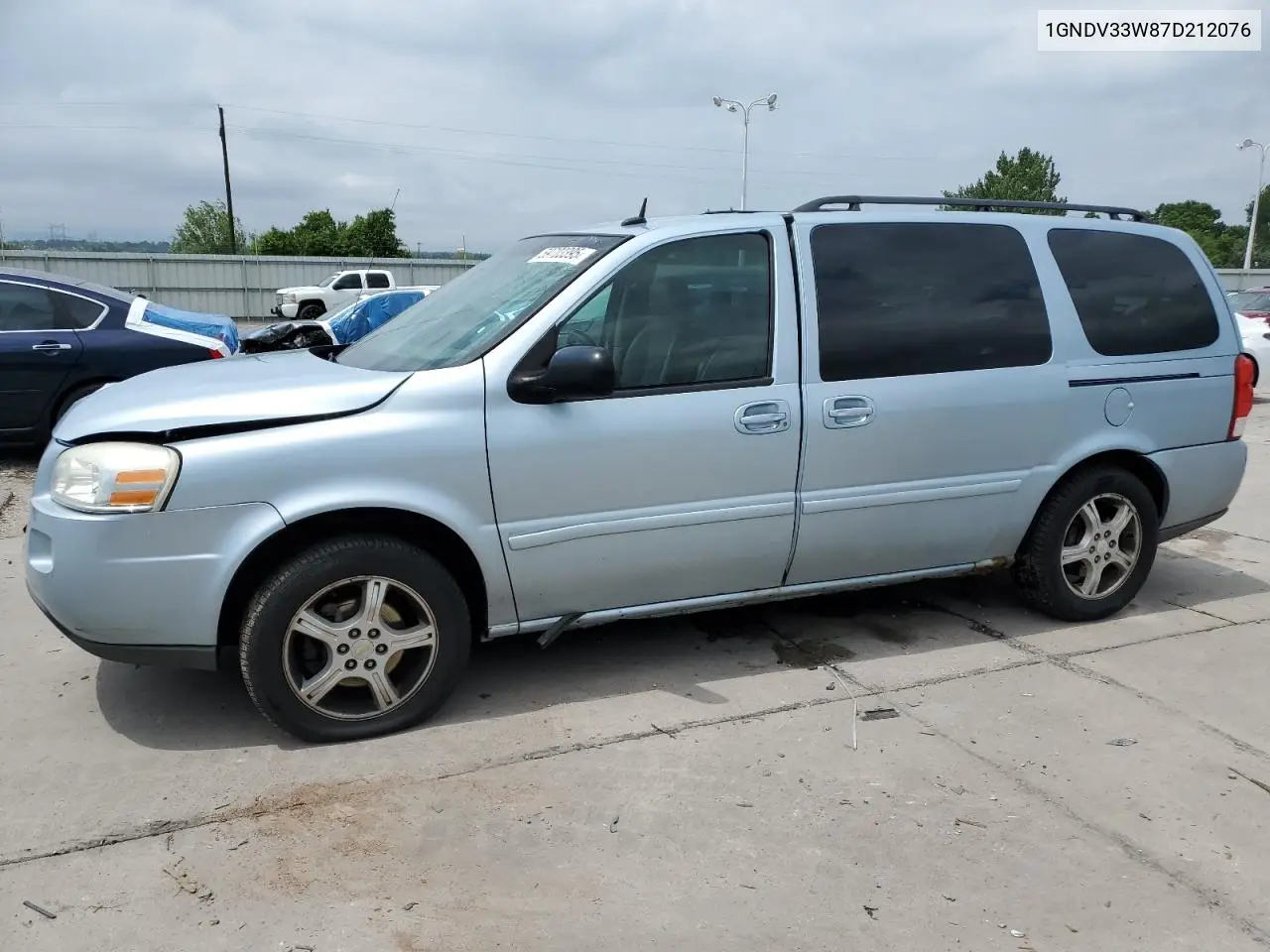 2007 Chevrolet Uplander Lt VIN: 1GNDV33W87D212076 Lot: 59703395