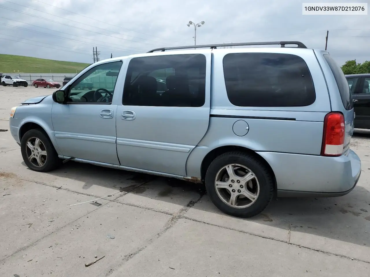2007 Chevrolet Uplander Lt VIN: 1GNDV33W87D212076 Lot: 59703395