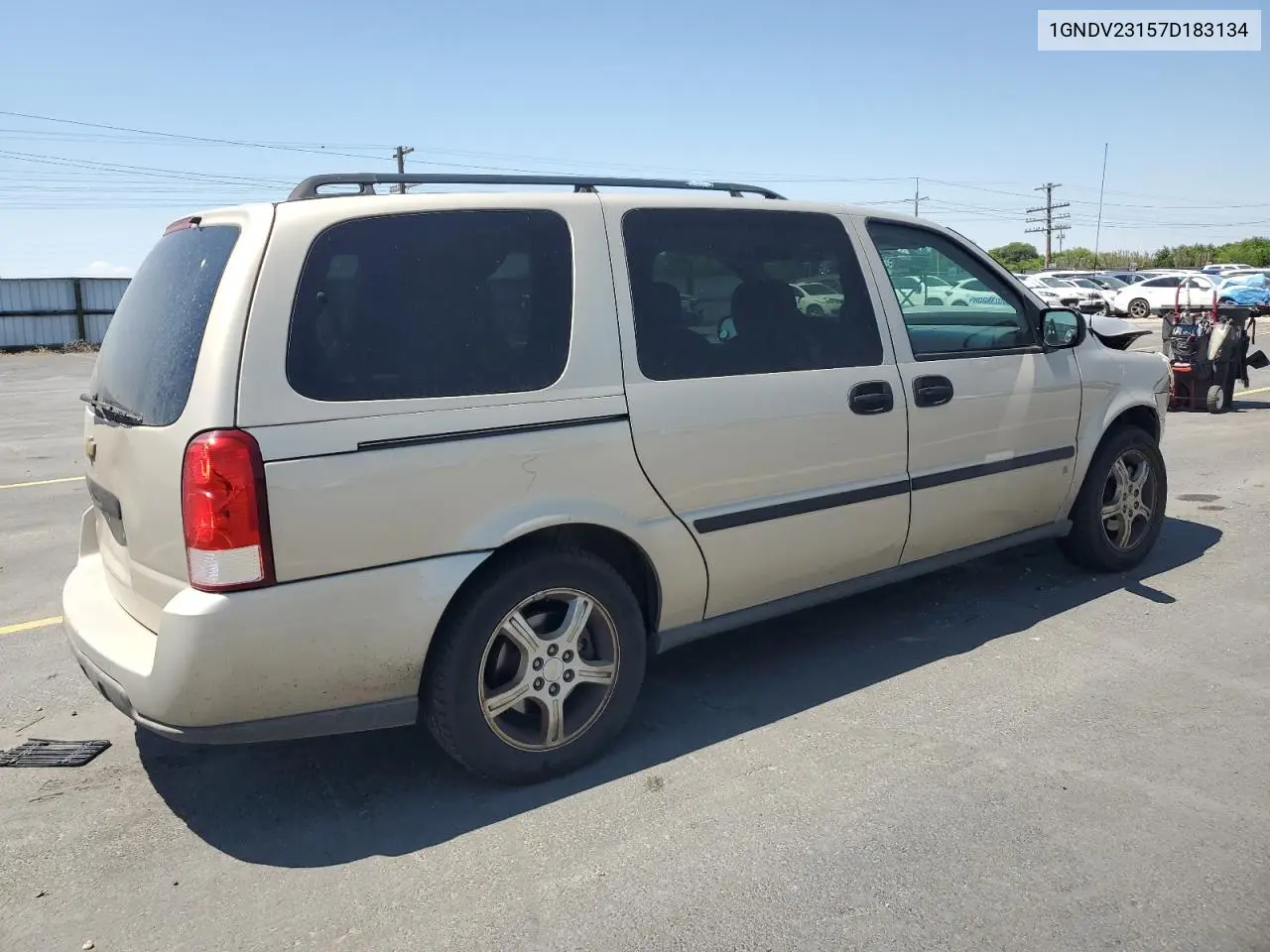 2007 Chevrolet Uplander Ls VIN: 1GNDV23157D183134 Lot: 61089535