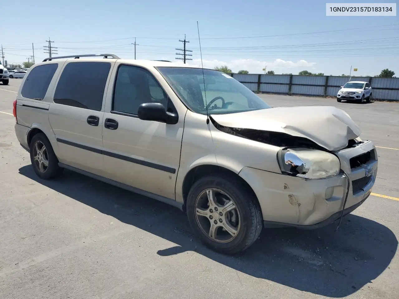 2007 Chevrolet Uplander Ls VIN: 1GNDV23157D183134 Lot: 61089535