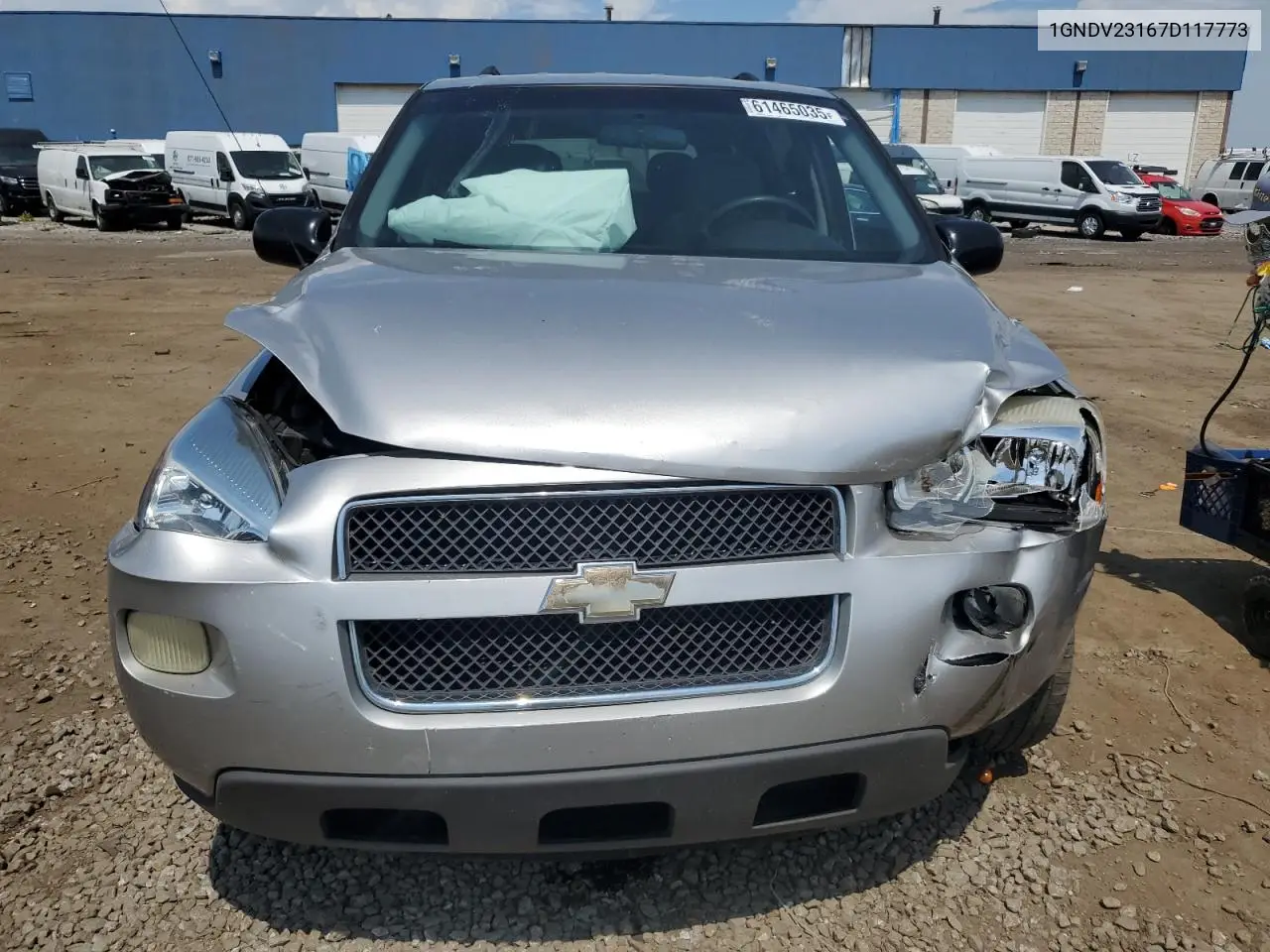 2007 Chevrolet Uplander Ls VIN: 1GNDV23167D117773 Lot: 61465035