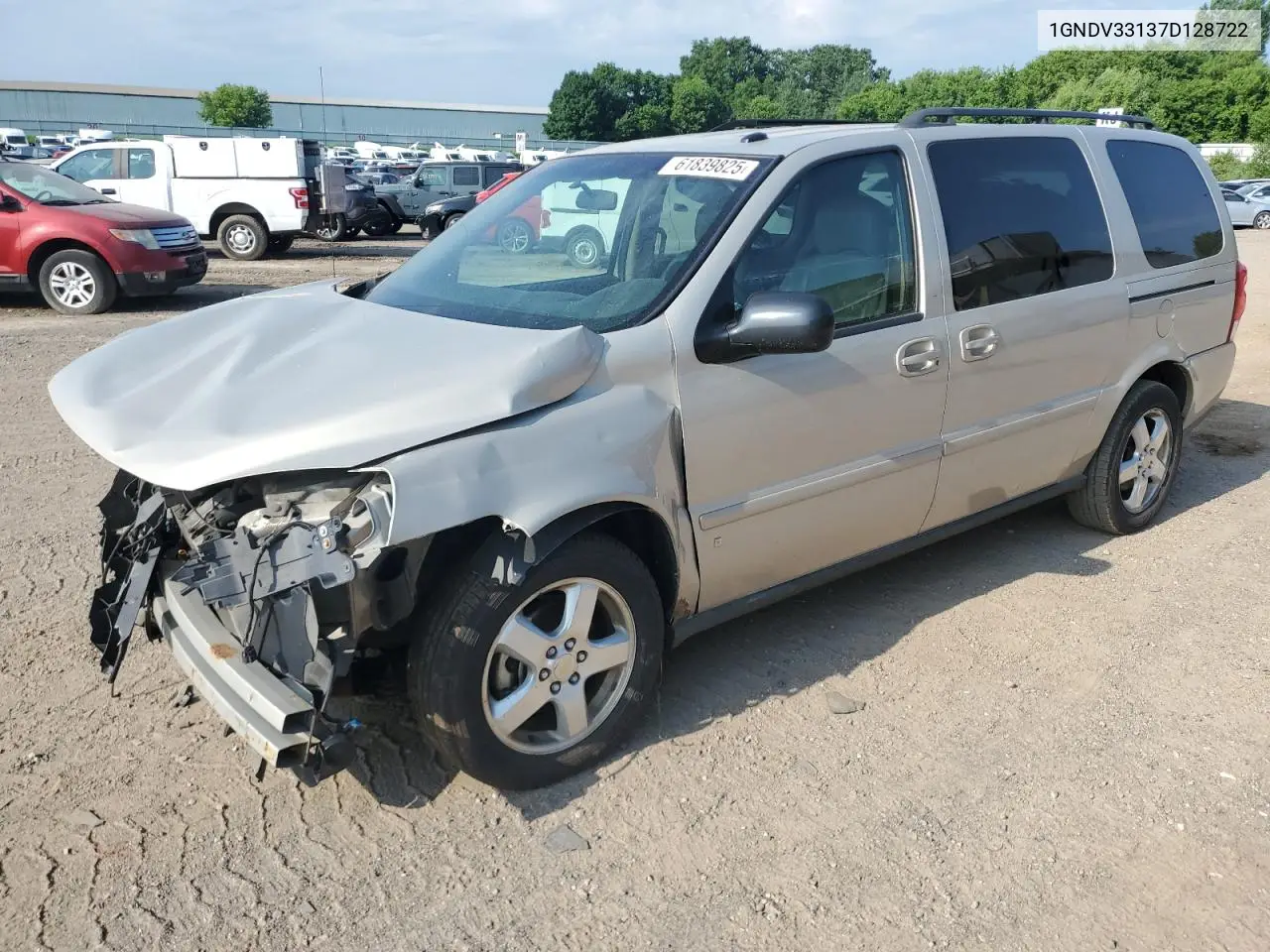 2007 Chevrolet Uplander Lt VIN: 1GNDV33137D128722 Lot: 61839825