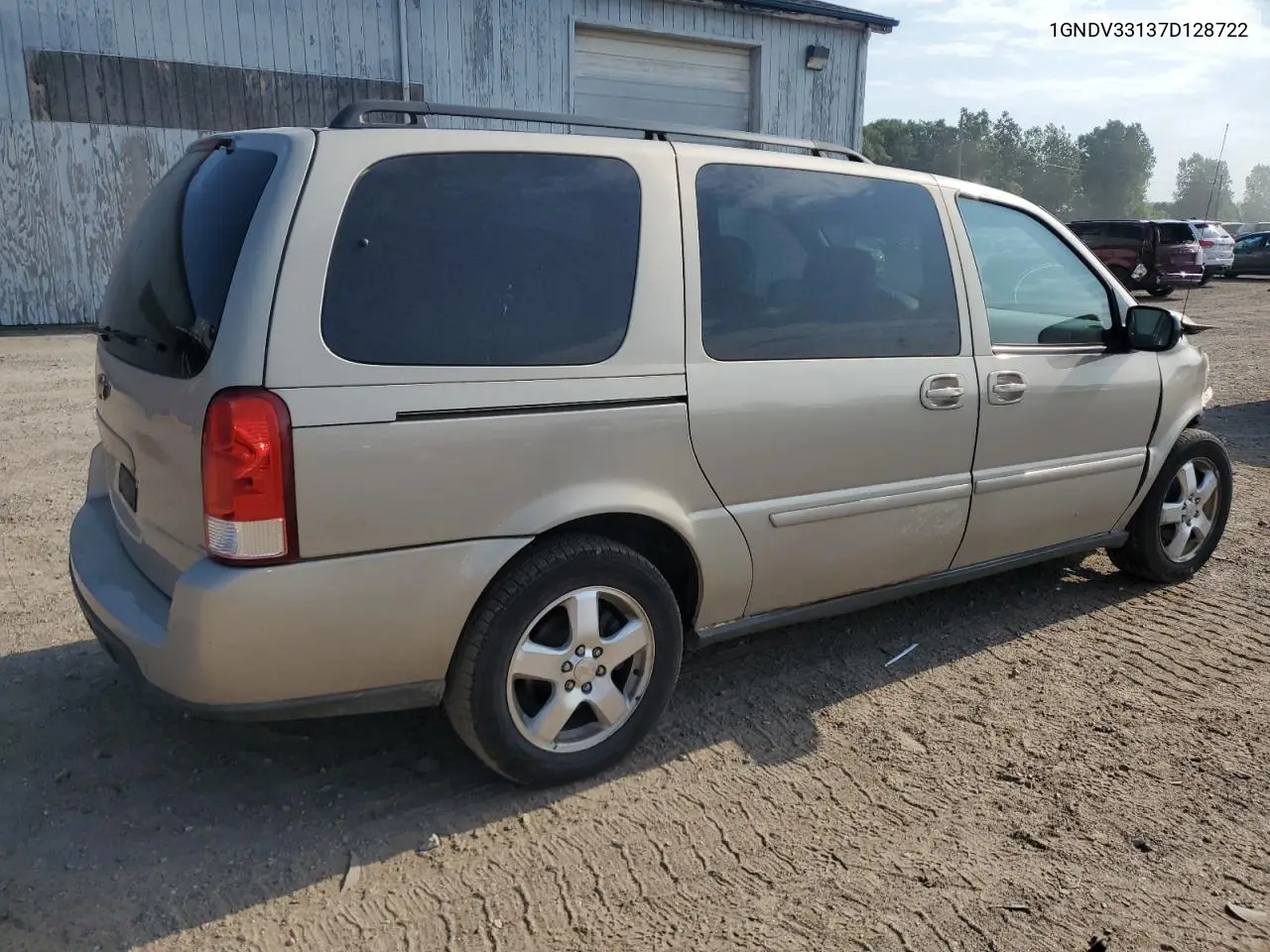2007 Chevrolet Uplander Lt VIN: 1GNDV33137D128722 Lot: 61839825