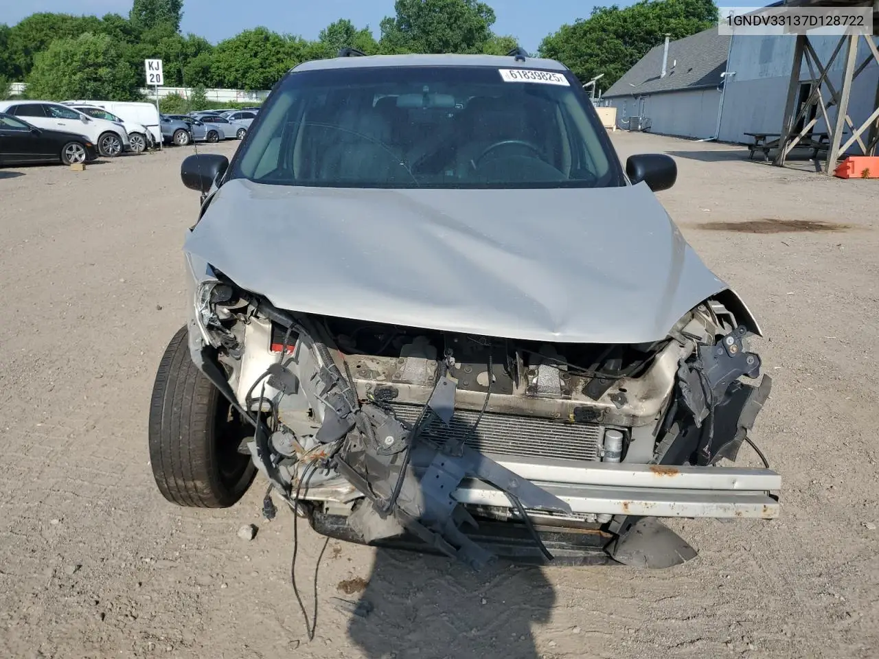 2007 Chevrolet Uplander Lt VIN: 1GNDV33137D128722 Lot: 61839825