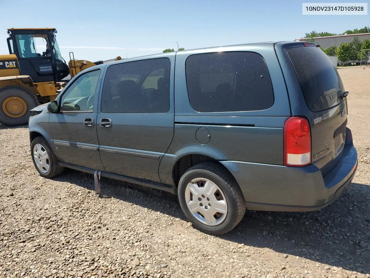 2007 Chevrolet Uplander Ls VIN: 1GNDV23147D105928 Lot: 61968735