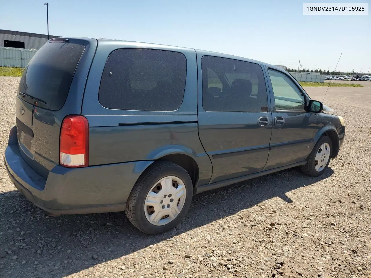 2007 Chevrolet Uplander Ls VIN: 1GNDV23147D105928 Lot: 61968735