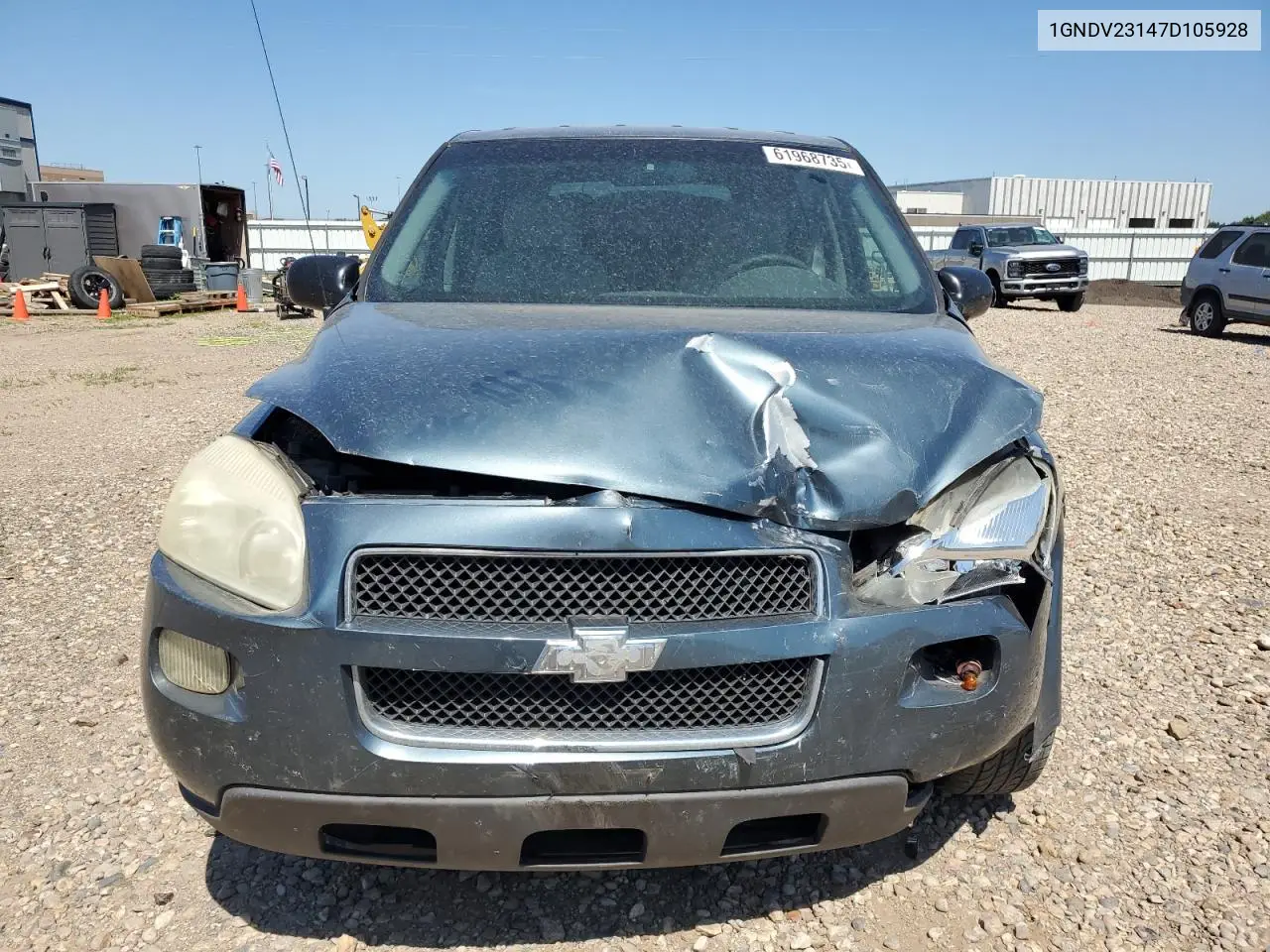 2007 Chevrolet Uplander Ls VIN: 1GNDV23147D105928 Lot: 61968735