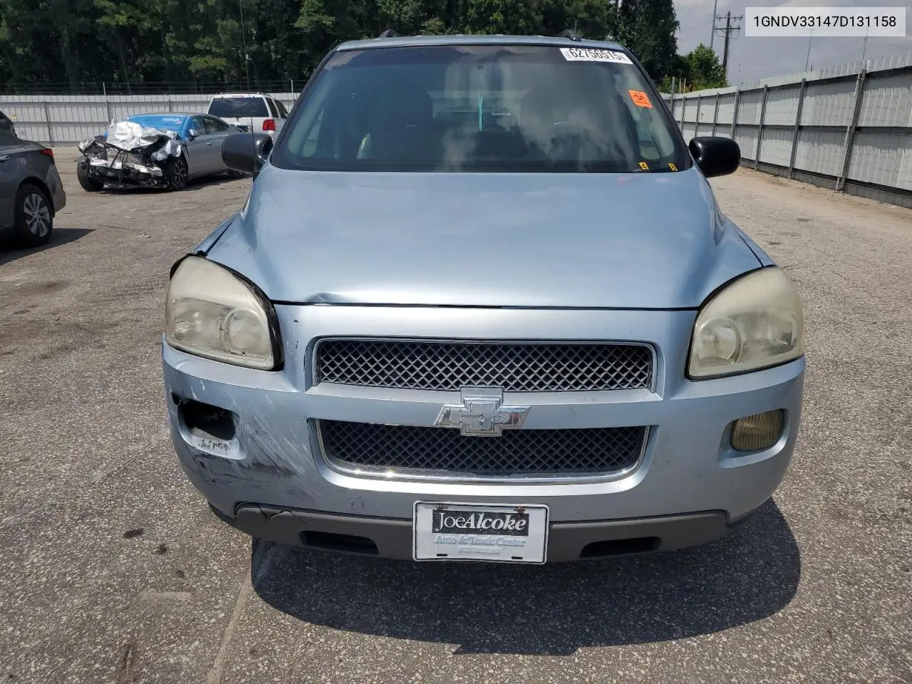 2007 Chevrolet Uplander Lt VIN: 1GNDV33147D131158 Lot: 62756515