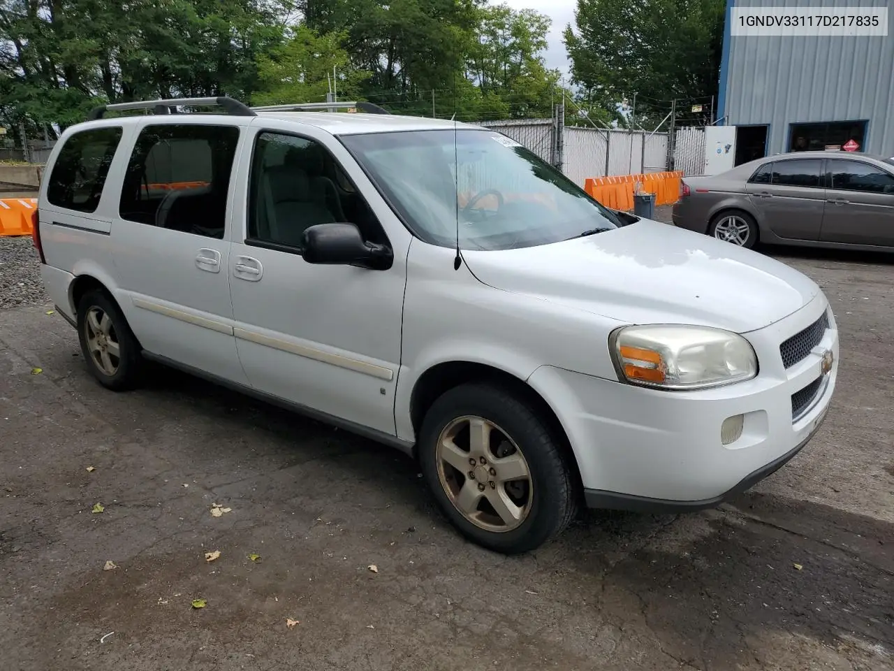 2007 Chevrolet Uplander Lt VIN: 1GNDV33117D217835 Lot: 62764715