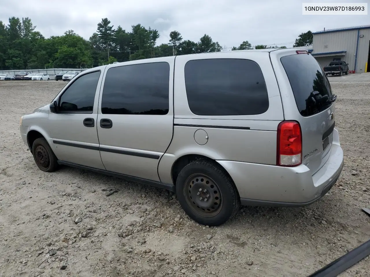 2007 Chevrolet Uplander Ls VIN: 1GNDV23W87D186993 Lot: 64349475