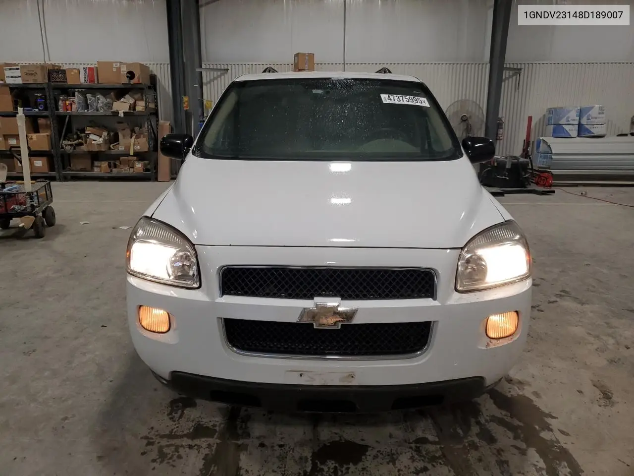 2008 Chevrolet Uplander Ls VIN: 1GNDV23148D189007 Lot: 47375995