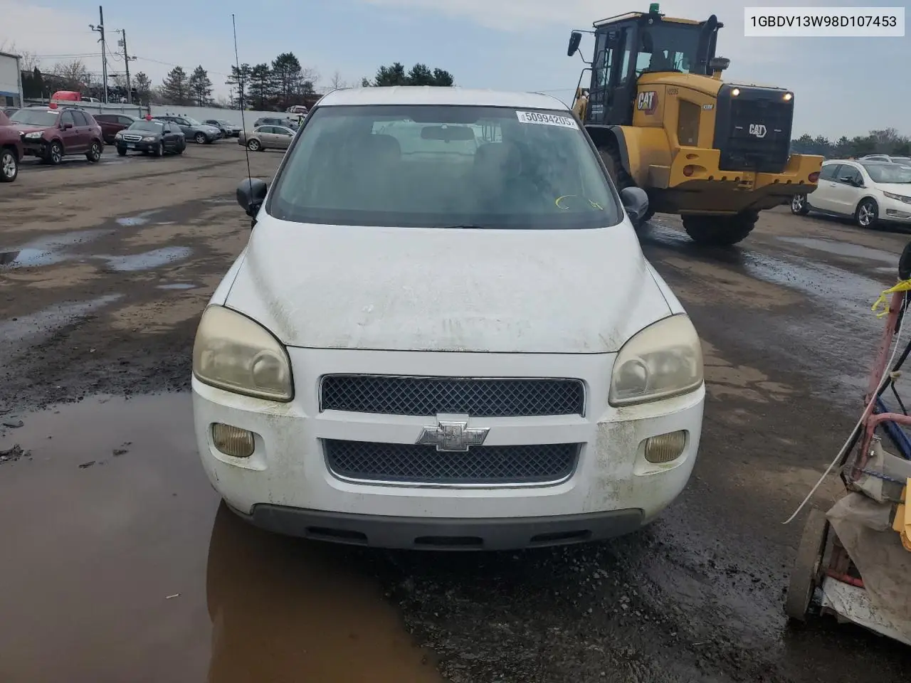 2008 Chevrolet Uplander Incomplete VIN: 1GBDV13W98D107453 Lot: 50994205