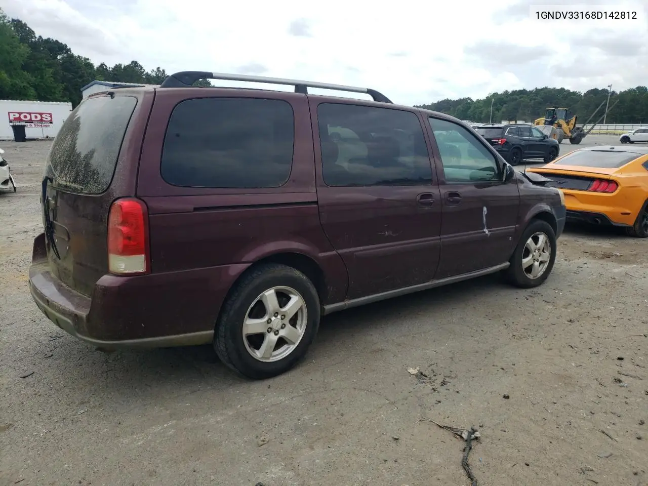 2008 Chevrolet Uplander Lt VIN: 1GNDV33168D142812 Lot: 53757715