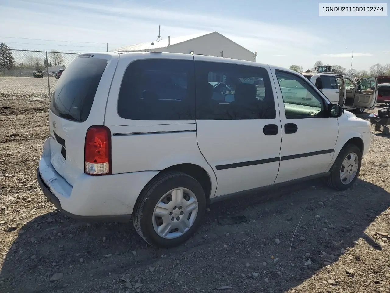 2008 Chevrolet Uplander Ls VIN: 1GNDU23168D102744 Lot: 54418905