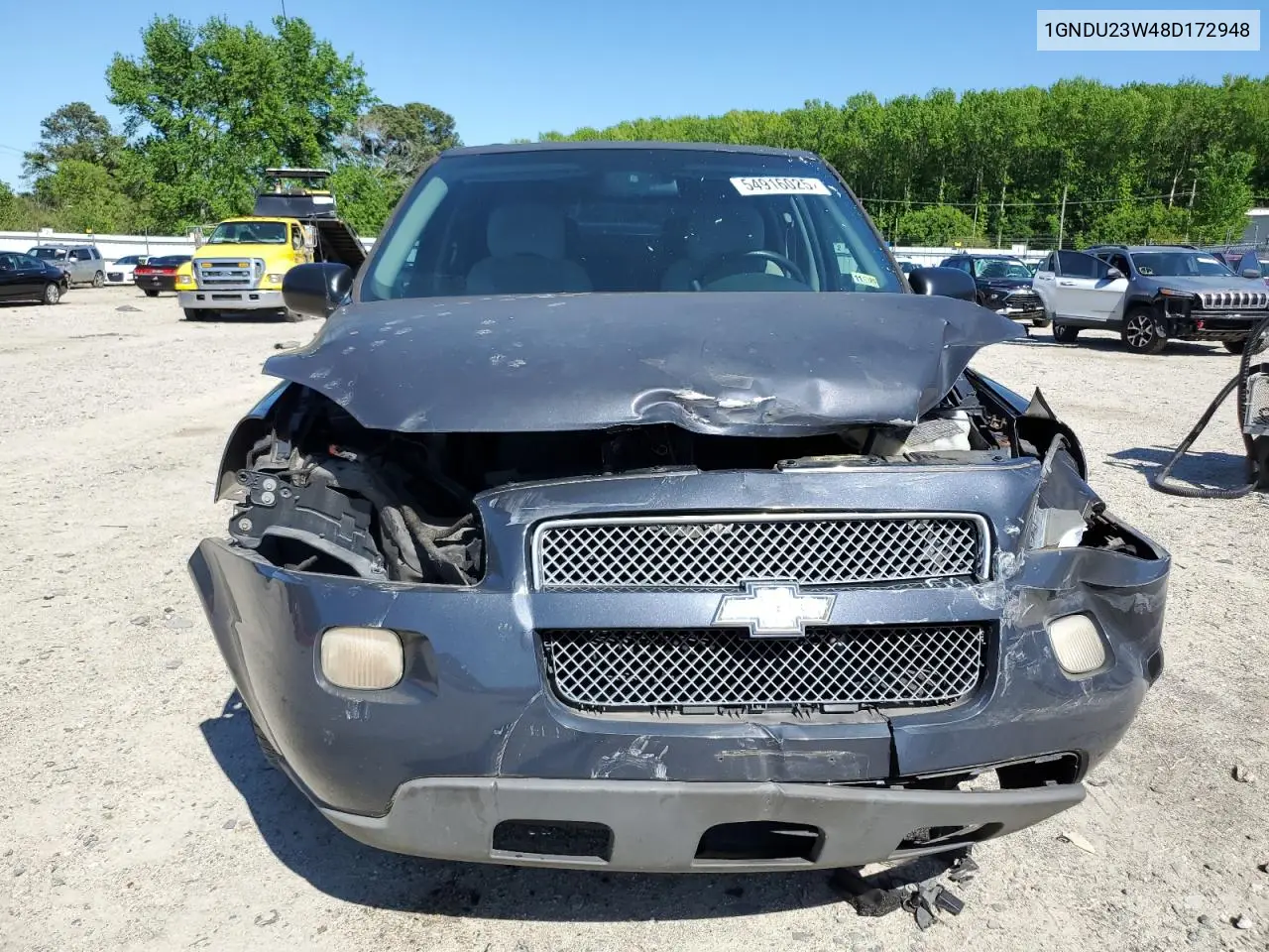 2008 Chevrolet Uplander Ls VIN: 1GNDU23W48D172948 Lot: 54916025